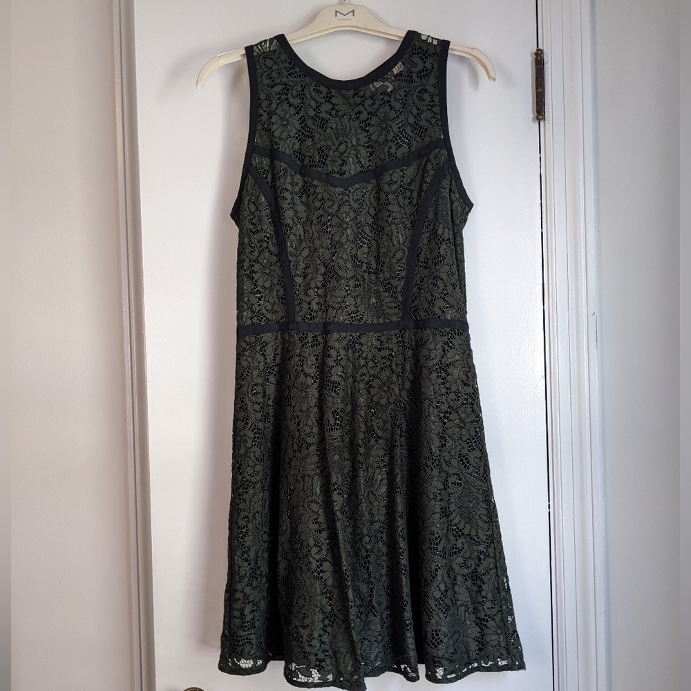 Michael Kors Dress - Dark Green lace
